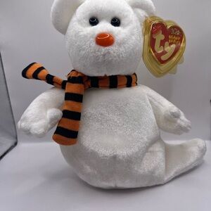 TY Beanie Baby - QUIVERS the Ghost Bear (6.5 inch) - MWMTs Stuffed Animal Toy